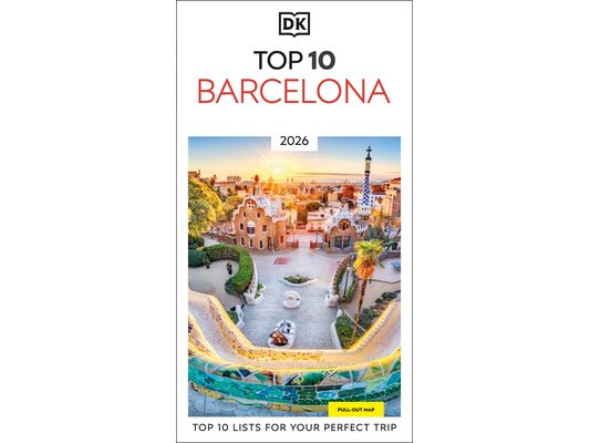 DK Top 10 Barcelona: Top 10 Lists for Your Perfect Trip, Plus an All-Weather Folded Map