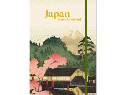 Japan Travel Journal: Hardcover Travel Diary with Prompts, Planning Pages, and Keepsake Storage