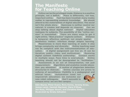 The Manifesto for Teaching Online