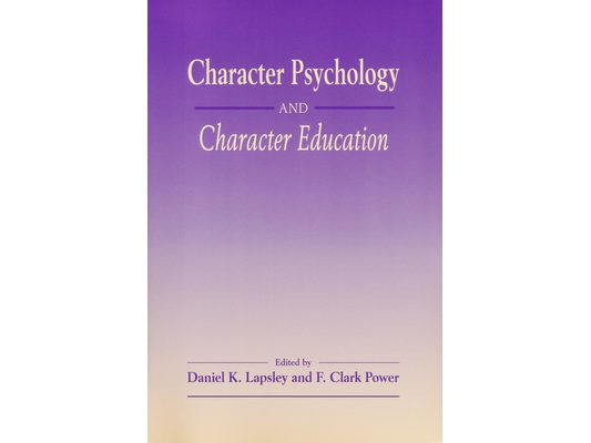 Character Psychology And Character Education