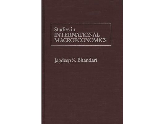 Studies in International Macroeconomics