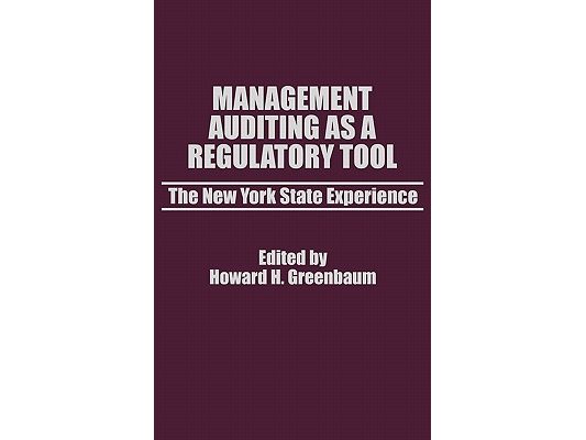 Management Auditing as a Regulatory Tool: The New York State Experience
