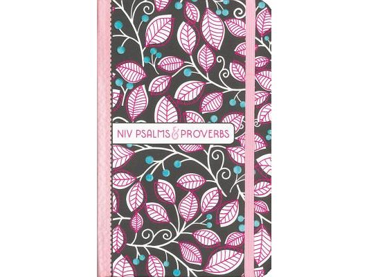 Niv, Psalms and Proverbs, Hardcover, Pink, Comfort Print: Poetry and Wisdom for Today