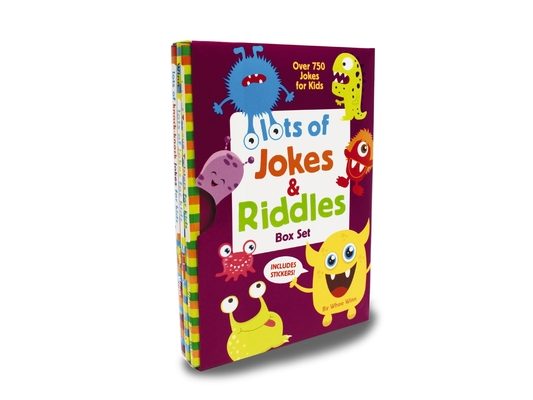 Lots of Jokes and Riddles Box Set: A Collection of Laugh Out Loud Busy Books for Children with Over 750 Jokes, Riddles, Tongue Twisters, and Puns