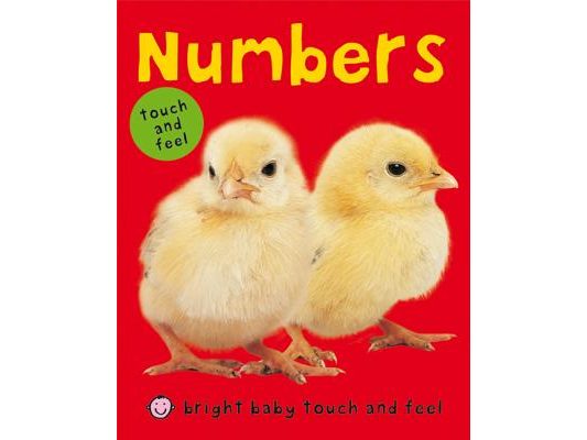 Numbers (Bright Baby Touch and Feel): A First Sensory Tactile Book