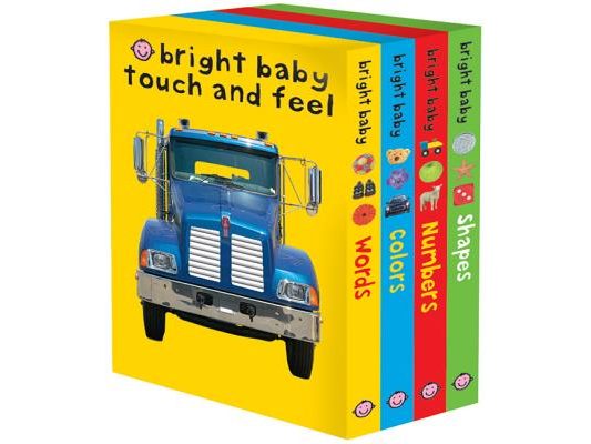 Slipcase (Bright Baby Touch and Feel): Includes Words, Colors, Numbers, and Shapes