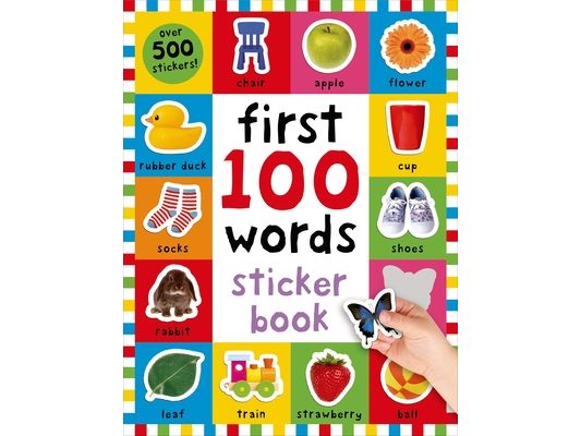 First 100 Stickers: Words: Over 500 Stickers