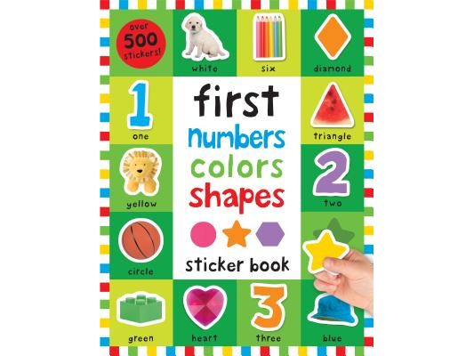 First 100 Stickers: First Numbers, Colors, Shapes