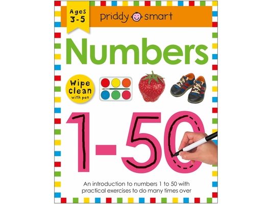 Numbers 1-50 (Wipe Clean Workbook): Ages 3-5; Wipe-Clean with Pen
