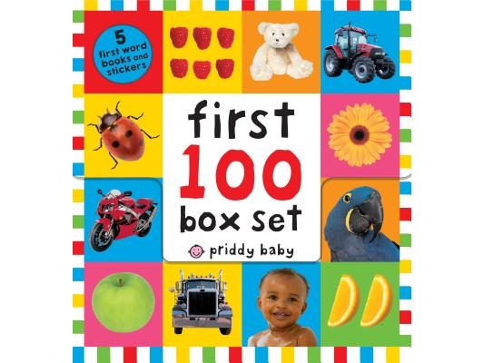 First 100 Paperback Box Set (5 Books): Animals, Trucks, Words, Numbers, Colors ABC Numbers: First 100 Words; First 100 Animals; First 100 Trucks and T