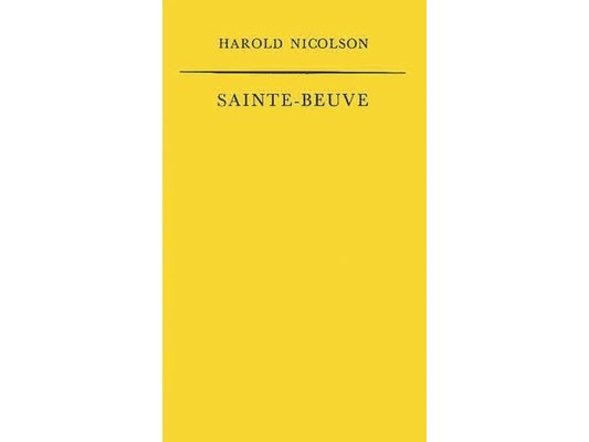 Sainte-Beuve