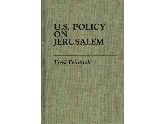 U.S. Policy on Jerusalem