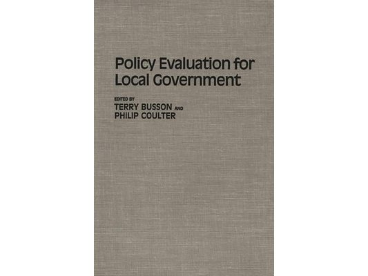 Policy Evaluation for Local Government