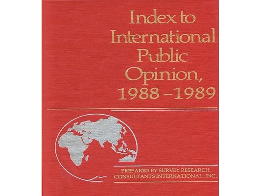 Index to International Public Opinion, 1988-1989