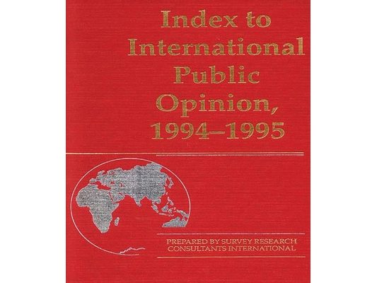 Index to International Public Opinion, 1994-1995