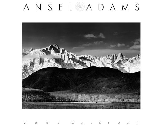 Ansel Adams 2025 Engagement Calendar: Authorized Edition: 12-Month Nature Photography Collection (Weekly Calendar and Planner)