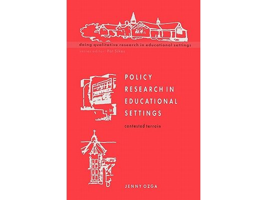 Policy Research in Educational Settings