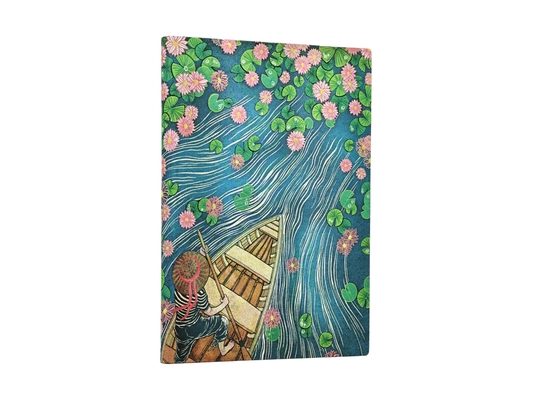 Lotus River MIDI Lined Softcover Journal, 176pg, 100gsm by Paperblanks (Living with Yuko)