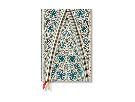 2027 Vault of the Milan Cathedral MIDI Horizontal Hardcover 12-Month Weekly Planner, 160pg, 100gsm by Paperblanks (Duomo Di Milano)