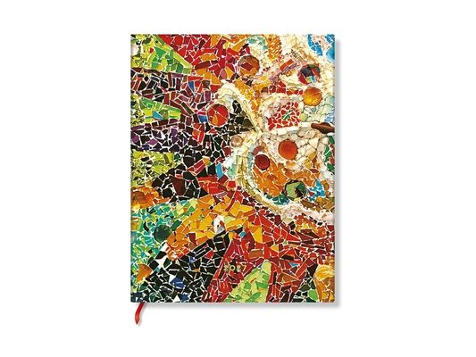 2027 Gaudi's Sun Ultra Hardcover 12-Month Daily Planner, 416pg, 80gsm by Paperblanks (Gaudi's Mosaics)