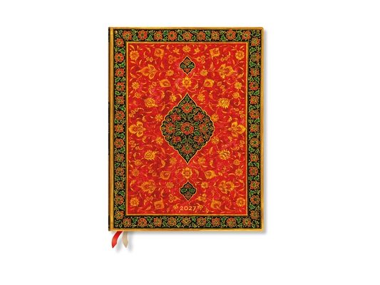 2027 Layla Ultra Vertical Hardcover 12-Month Weekly Planner, 160pg, 100gsm by Paperblanks (Persian Poetry)