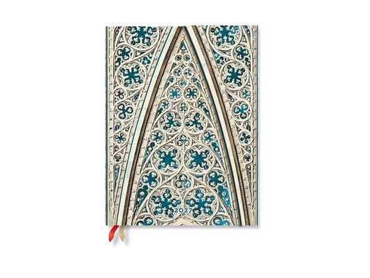 2027 Vault of the Milan Cathedral Ultra Vertical Hardcover 12-Month Weekly Planner, 160pg, 100gsm by Paperblanks (Duomo Di Milano)