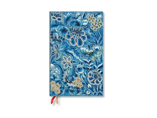 2027 Blue Willow Maxi Vertical Softcover 18-Month Weekly Planner, 224pg, 80gsm by Paperblanks (Celebrate Hanfu)