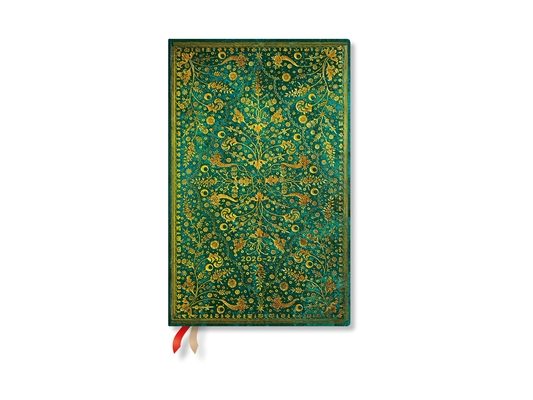 2027 Emerald Flower Maxi Vertical Softcover 18-Month Weekly Planner, 224pg, 80gsm by Paperblanks (Nature's Grace)