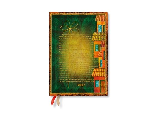 2027 Garcia Marquez, One Hundred Years of Solitude MIDI Horizontal Softcover 12-Month Weekly Planner, 176pg, 100gsm by Paperblanks (Embellished Manusc