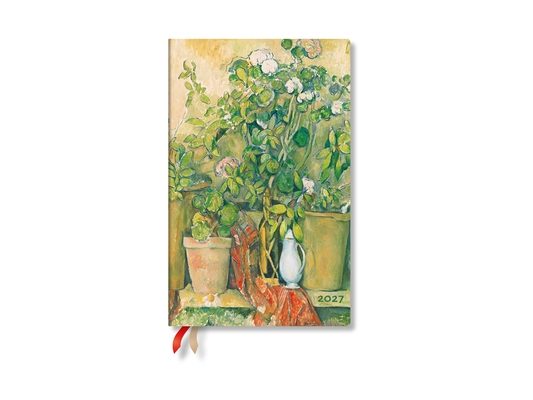 2027 Cezanne's Terracotta Pots and Flowers Maxi Softcover 12-Month Daily Planner, 400pg, 80gsm by Paperblanks