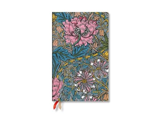 2027 Morris Pink Honeysuckle Maxi Horizontal Softcover 12-Month Weekly Planner, 176pg, 100gsm by Paperblanks (William Morris)