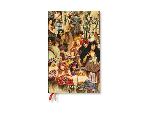 2027 Spring Maxi Horizontal Softcover 12-Month Weekly Planner, 176pg, 100gsm by Paperblanks (Lawrence Alma-Tadema)