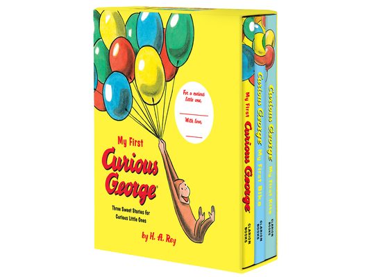 My First Curious George 3-Book Box Set: My First Curious George, Curious George: My First Bike, Curious George: My First Kite