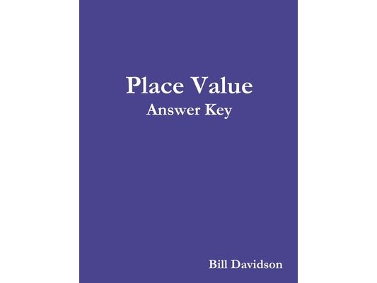 Book 2: Place Value Answer Key