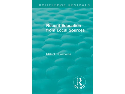 Recent Education from Local Sources