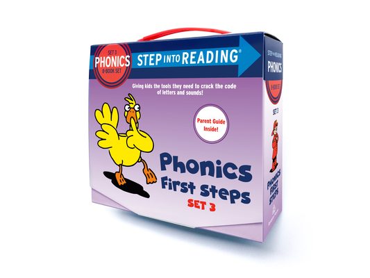 Step Into Reading Set 3 Phonics First Steps Box Set: Includes 8 Easy-To-Decode Books and Parent Guide