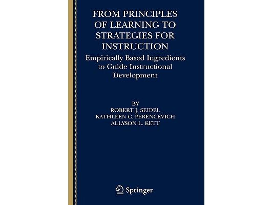 From Principles of Learning to Strategies for Instruction: Empirically Based Ingredients to Guide Instructional Development
