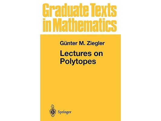 Lectures on Polytopes