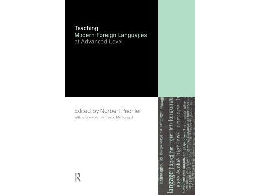 Teaching Modern Foreign Languages at Advanced Level