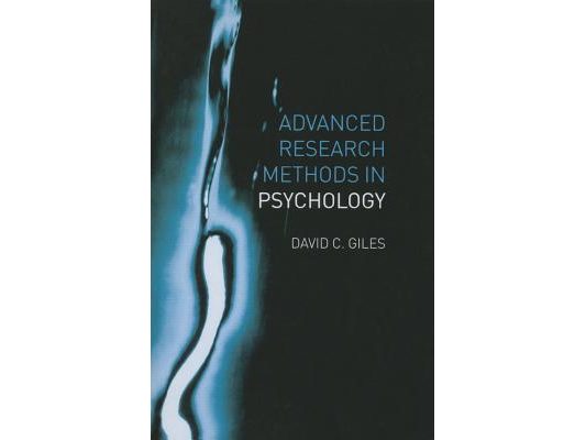 Advanced Research Methods in Psychology