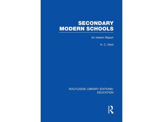 Secondary Modern Schools: An Interim Report
