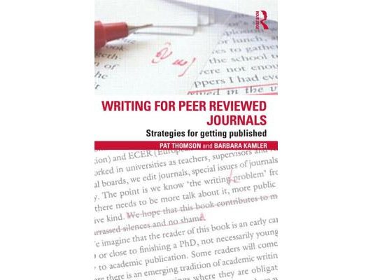 Writing for Peer Reviewed Journals: Strategies for getting published