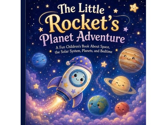 The Little Rocket's Planet Adventure: A Fun Children's Book About Space, the Solar System, Planets, and Bedtime
