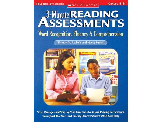 3-Minute Reading Assessments Prehension: Word Recognition, Fluency, & Comprehension