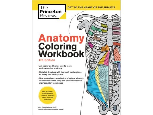 Anatomy Coloring Workbook, 4th Edition: An Easier and Better Way to Learn Anatomy