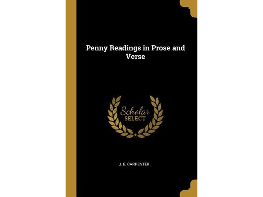 Penny Readings in Prose and Verse