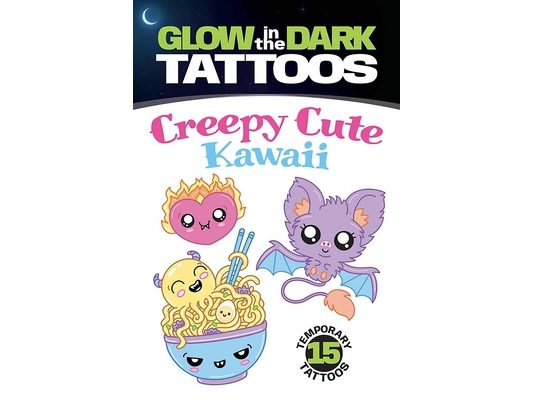 Glow-In-The-Dark Tattoos: Creepy Cute Kawaii