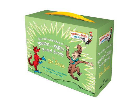 Little Green Boxed Set of Bright and Early Board Books: Fox in Socks; Mr. Brown Can Moo! Can You?; There's a Wocket in My Pocket!; Dr. Seuss's ABC
