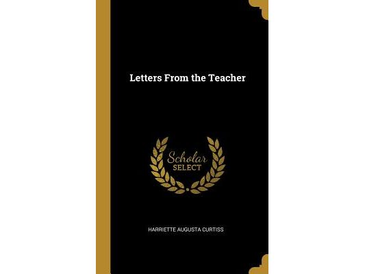 Letters From the Teacher