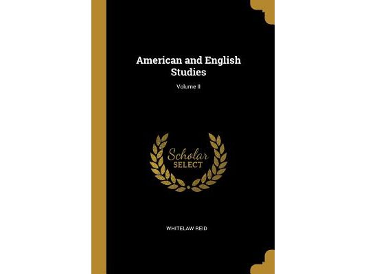American and English Studies; Volume II